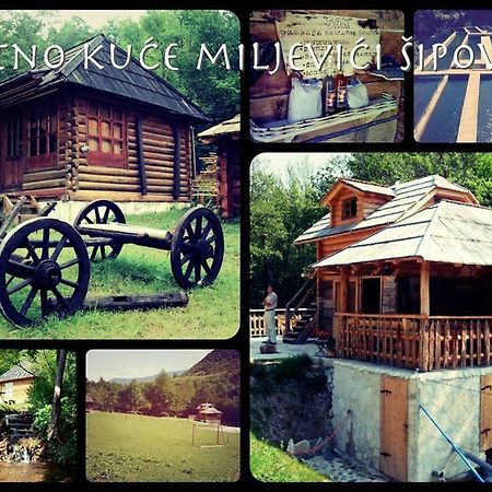 Etno Kuce Miljevic Hotel Sipovo Eksteriør billede
